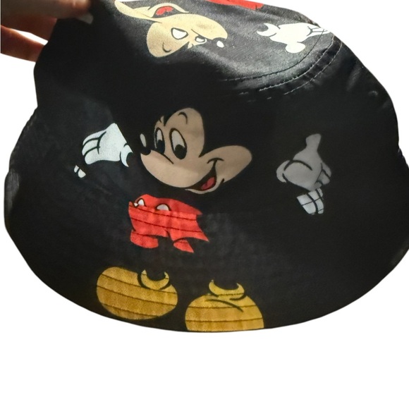 Mickey Mouse Black Bucket Hat - Picture 1 of 2